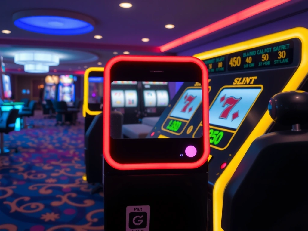 Neon Noir Casino Interface