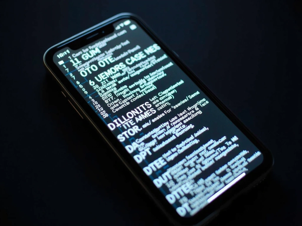 Data streams on mobile device